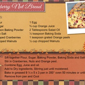 Cranberry Nut Bread