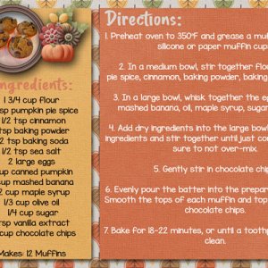 2024 October Recipe Card Challenge