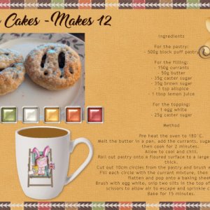 Eccles Cakes  and Tea