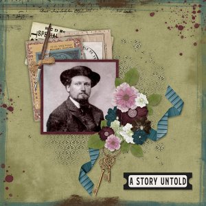 Faded Memories with Only One  Templates 4 #1-Connie Prince