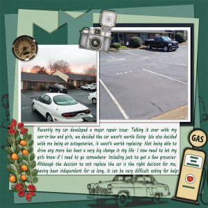 Giving up car