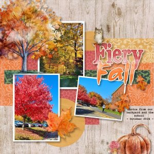 Fiery Fall -  October 2024
