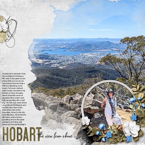 Hobart, the view from above