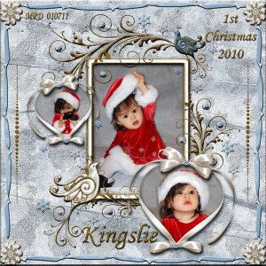 Kiingslie's First Christmas 2010