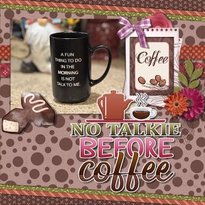 No Talkie Before Coffee
