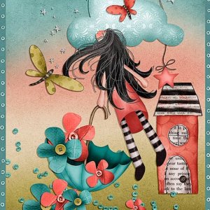 Greeting card for girlfriend