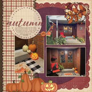 Fall Front Porch 10-30-24