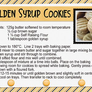 Golden Syrup Cookies