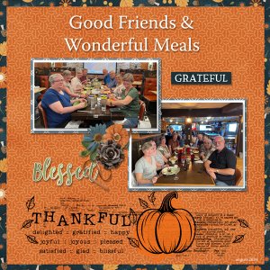 Thankful for friends
