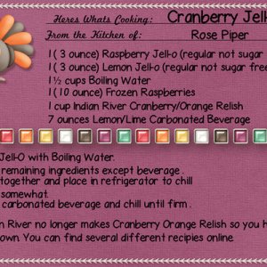 Cranberry Jell-O