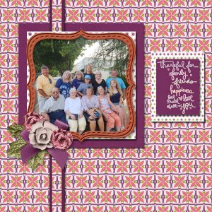 Thankful For Family