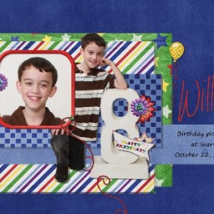 William 8th Birthday pictures