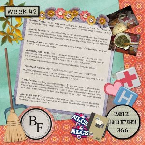 Journal 366, Week 42