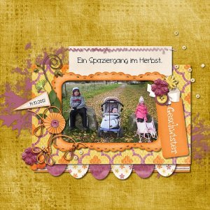 Ein Spaziergang im Herbst