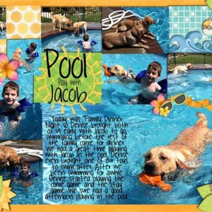 Pool Play with Jacob