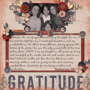 Gratitude