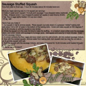 Sausage Stuff Squash
