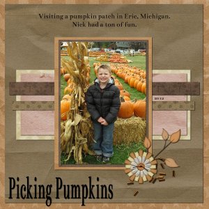 Picking Pumpkins