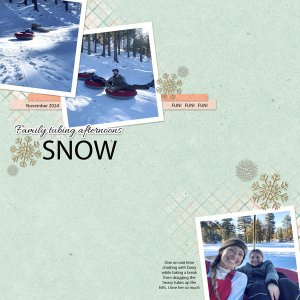 Snow!