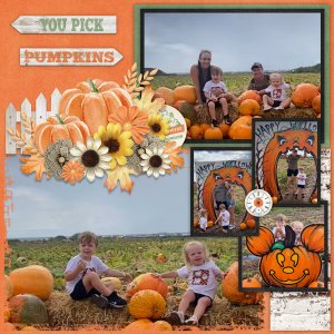 Artsy Blocks Holiday Edtiton 7 Temp #4-Miss Fish with Farmhouse Fall-Connie