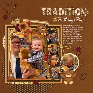 Tradition Birthday Bear