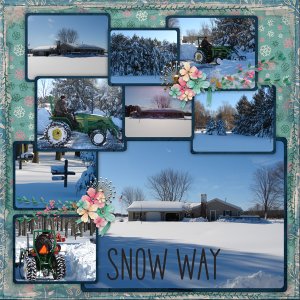 Simple Starts Photo Clusters 2 Temp #6-Miss Fish with Snow One Like You-Car