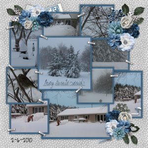 Simple Starts Photo Clusters 1 Temp #5-Miss Fish with Winter is Coming-Ging