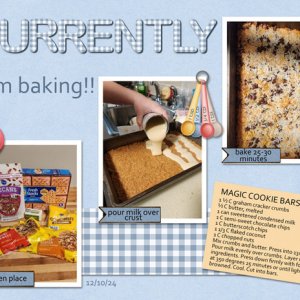 Currently - I'm Baking