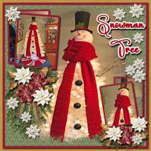 Snowman Tree