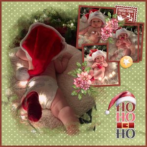 Santa Claus is Coming-ScrapbookCrazy Live In Color Masked Clusters 2 Temp #