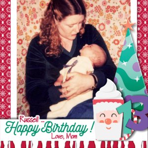 CARD Birthday Russell