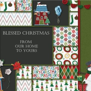 Memory Mosaic Home for Christmas