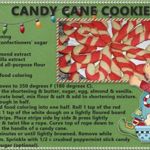 Candy Cane Cookies