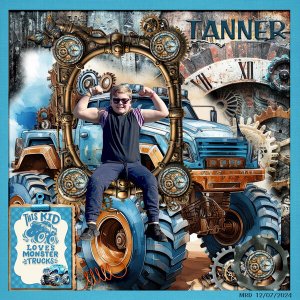 Tanner Ridin' Steampunk Style