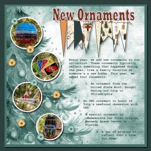 New Ornaments 2024
