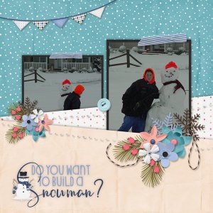 Do You Want To Build A Snowman-Scraps N