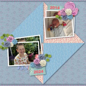 Ten years apart