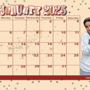 202501 Calendar