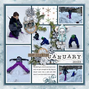 Playing-in-the-Snow