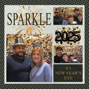 SPARKLE it's NEW YEAR'S EVE