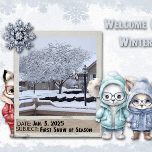 Welcome (?) Winter