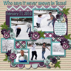 Family Snow Play 2010