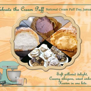 Celebrate the Cream Puff