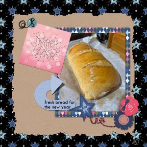 fresh bread for the new year