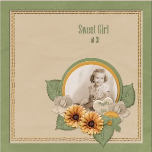 Sweet Girl at 2