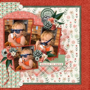 Paint Chips Sweet Pea with Three For Me Templates 11 #2