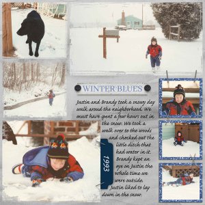 Photo Fantastic Album 1 Temp #4 with Photo Fantastic Basic Elements-Miss Fi