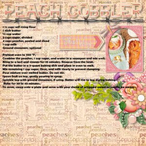 Peach Cobbler