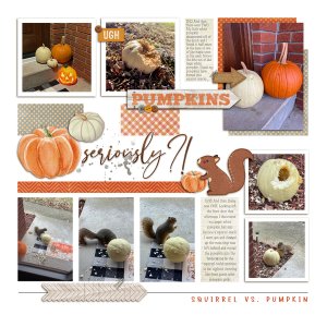 Squirrel vs. Pumpkin 11-12-24