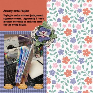 2025-01-18-Junk Journal Jan Project
